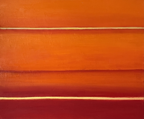 Und es wurde Licht, 50x60cm, 2023